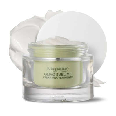 Face cream - nourishing and softening - with hyperfermented Olive oil (50 ml) - normal or dry skin