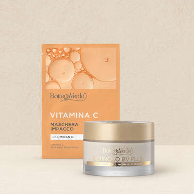 Offerta Retinolo Bv Plus - crema viso + maschera illuminante