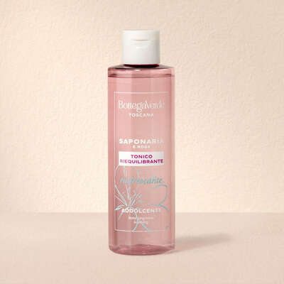 SAPONARIA E ROSA - Tonico riequilibrante - addolcente - rinfrescante