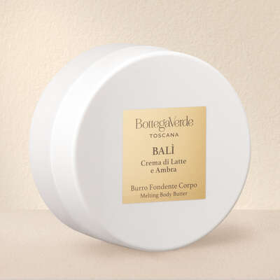Bal&igrave; - MILK CREAM AND AMBER - Melting body butter (150 ml)