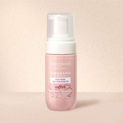 SAPONARIA AND CAMELLIA - Cleansing mousse - lightweight foam - soft (100 ml)