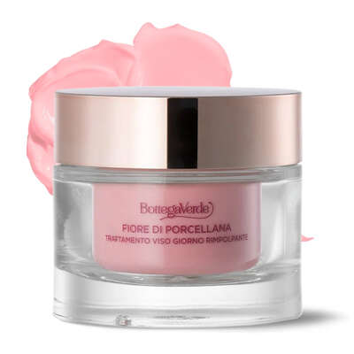 Perfecting system - Day face treatment - plumping, anti-sagging and anti-thinning action - with Plant Ceramides, Acacia Plant Collagen and Porcelainflower (50 ml) - mature skin