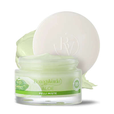 Aloe - 24H face cream gel - moisturising, soothing and mattifying - with 30% organic Aloe* juice (50 ml) - combination skin