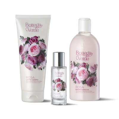 Offerta Rosa - Bagnodoccia, eau de toilette, Latte corpo