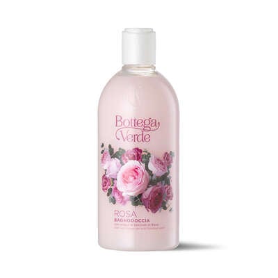 Rosa - Gel de baño y ducha con agua de capullos de rosa (400 ml)