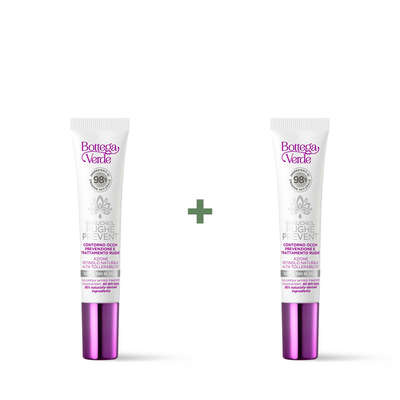 Offerta 2 pezzi Bakuchiol - Rughe prevent - Contorno occhi - Prevenzione e trattamento rughe  - azione Retinolo naturale - alta tollerabilità - contorno occhi