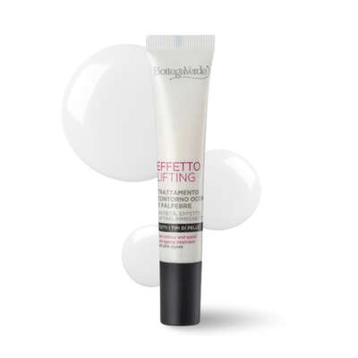 Effetto Lifting - Eye contour and eyelid anti-ageing treatment, instant lifting effect*, with Hyaluronic Acid, Ceramides, and Lotus Flower extract (15 ml)