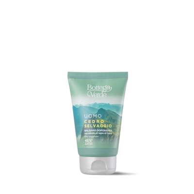 UOMO - Cedro selvaggio - Aftershave balm with Cedarwood extract (75 ml)