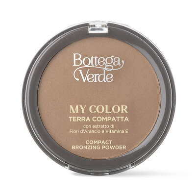 My Color - Compact bronzing powder - with Orange Blossom extract and Vitamin E - natural bronzing effect (8 g)
