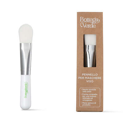 Face mask brush - optimal face mask application