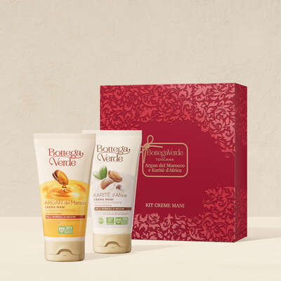 Argan e Karit&egrave; hand cream gift set