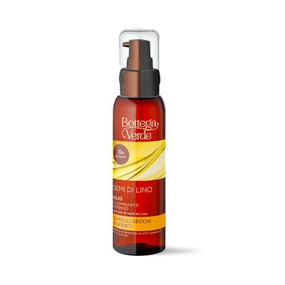 Semi di Lino - Intensive brightening oil - with Linseed oil (100 ml) - dry or dull hair