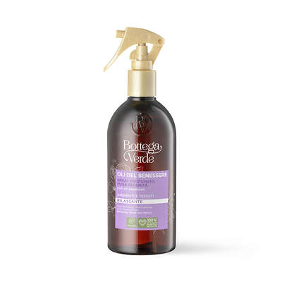 Oli del benessere - Spray profumato - pura serenità - con oli essenziali (400 ml) - ambienti e tessuti - rilassante