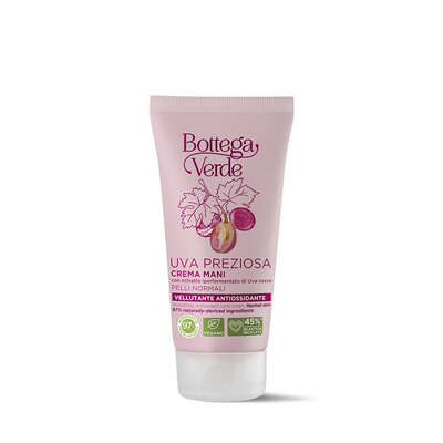 Hand cream - smoothing antioxidant - with hyperfermented Red Grape extract (75 ml) - normal skin