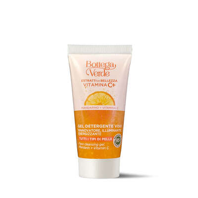 Estratti di bellezza - Vitamina C+ - Face cleansing gel - Mandarino + Vitamina C - renewing, brightening, energizing (30 ml) - all skin types