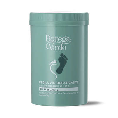 Revitalizing foot bath, with Thyme essential oil (250 g) - refreshing