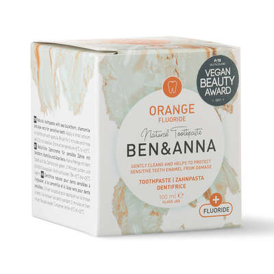 BEN e ANNA - Pasta Dentifricia Orange con Fluoro