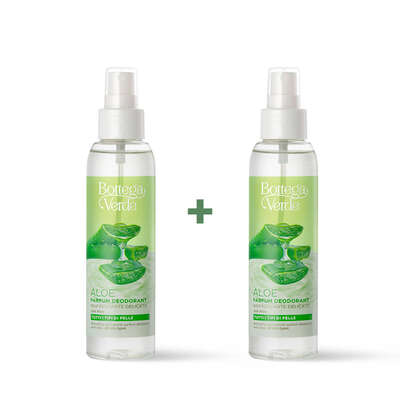 offerta 2 pezzi   Aloe - parfum deodorant - rinfrescante delicato - con Aloe - tutti i tipi di pelle
