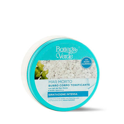 MAR MORTO - Invigorating body butter - with Dead Sea salts and Hyaluronic acid (150 ml) - intense hydration