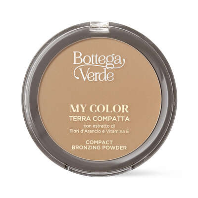 My color - Polvos bronceadores compactos - con extracto de Flores de Azahar y Vitamina E - efecto bronceado natural (8 g)