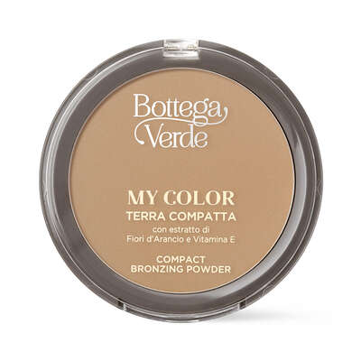 My Color - Compact bronzing powder - with Orange Blossom extract and Vitamin E - natural bronzing effect (8 g)