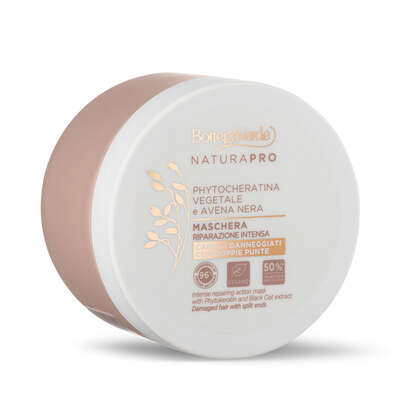 Mask - Intense repairing action - with Phytokeratin and Black Oat extract (250 ml) - damaged hair with split ends