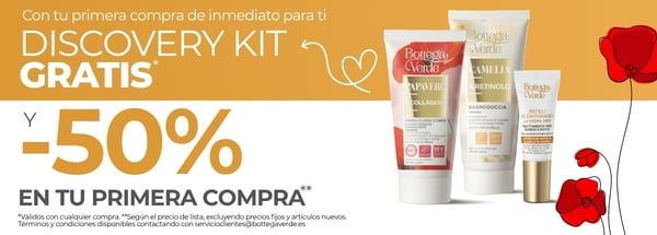 Discovery Kit in regalo + -50% sulla prima spesa