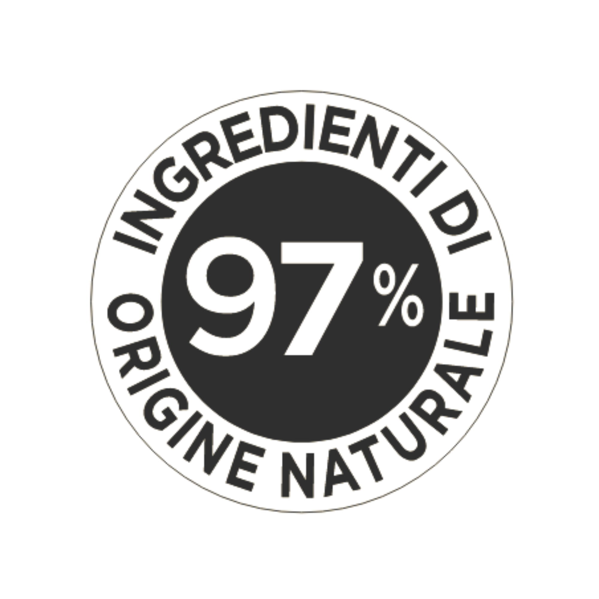 Naturally derived ingredients (97%)