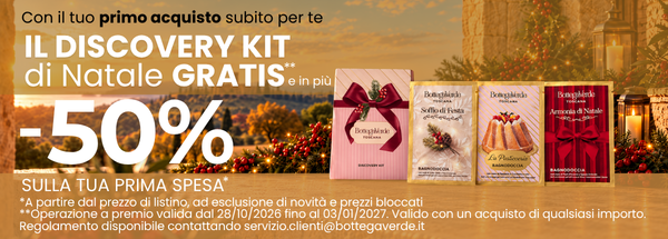 Discovery Kit in regalo + -50% sulla prima spesa