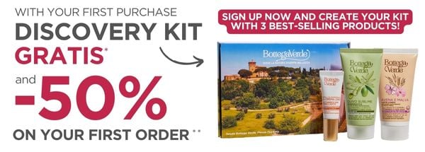Discovery Kit in regalo + -50% sulla prima spesa