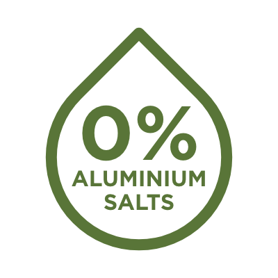 No Aluminium Salts