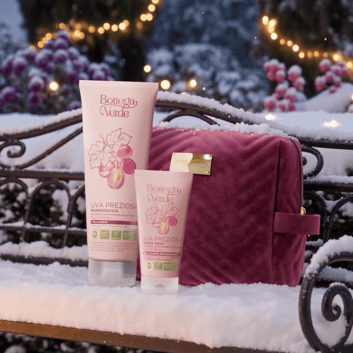 Uva Preziosa in una pochette di velluto