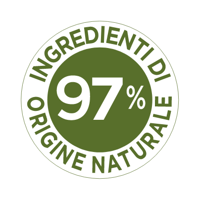 Ingredienti di origine naturale (97%)
