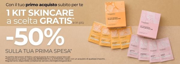 Discovery Kit in regalo + -50% sulla prima spesa