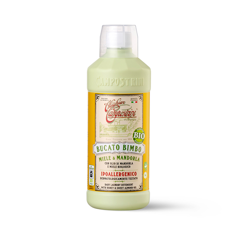 ALIGHIERO E CAMPOSTRINI Bucato bimbo BIO Miele e Mandorla con olio di Mandorle dolci a Miele