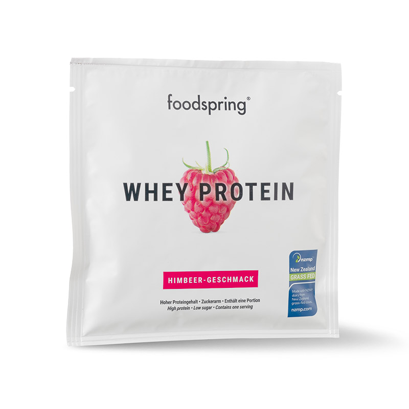 FOODSPRING Whey Protein Bustina monodose Vaniglia FOODSPRING Whey Protein Bustina monodose Vaniglia