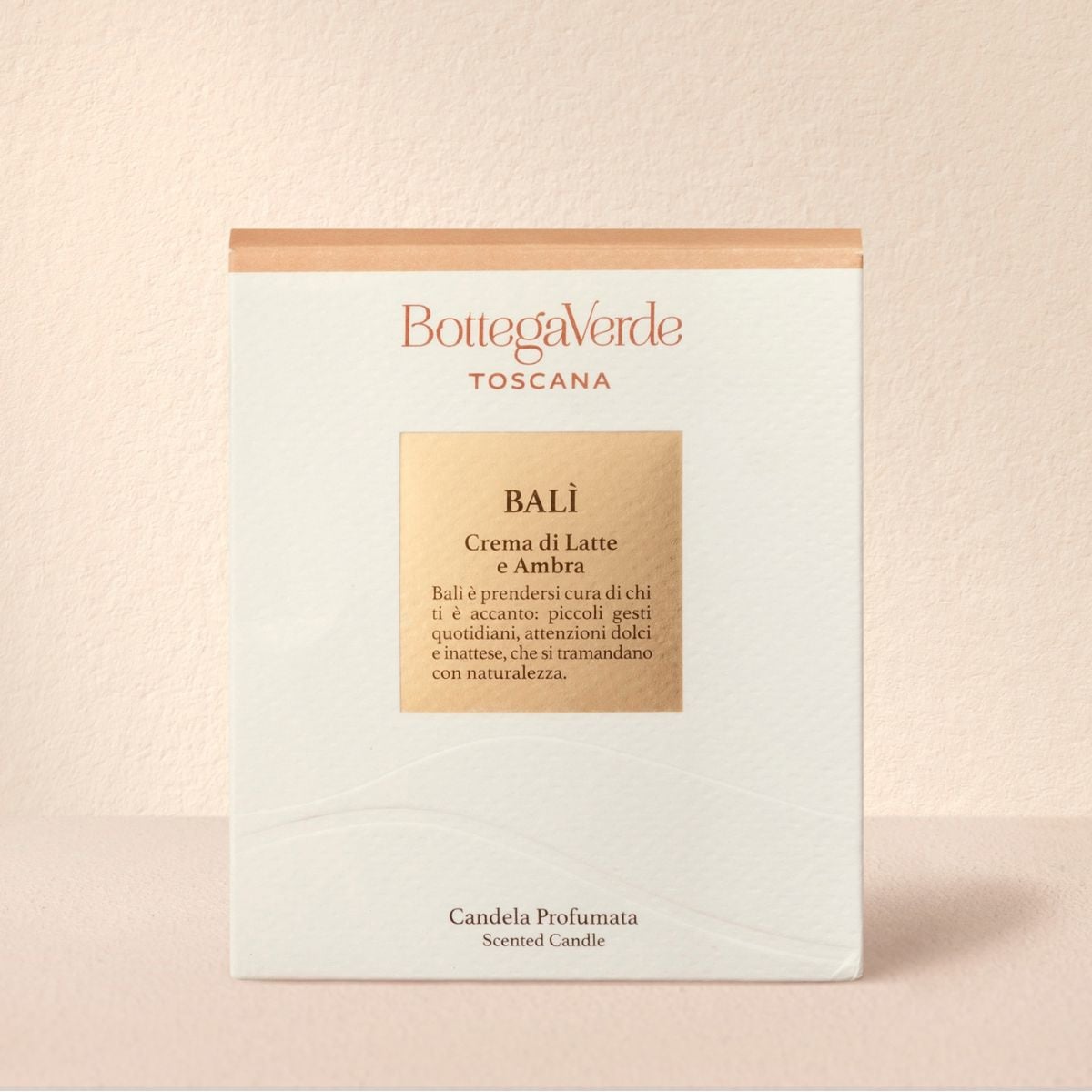 Bal&igrave; - CREMA DI LATTE E AMBRA - Candela profumata