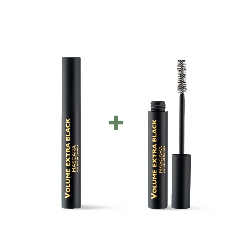 **1+1 GRATIS** Mascara volume Extra black con olio di Camelia