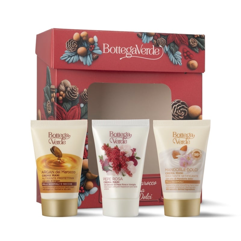 Argan/Pepe/Mandorle Hand Care Kit