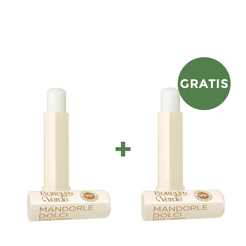 **1+1 GRATIS**  Karitè - Lip balm stick - nourishing and protective - with Shea butter (5 ml) - dry or chapped lips