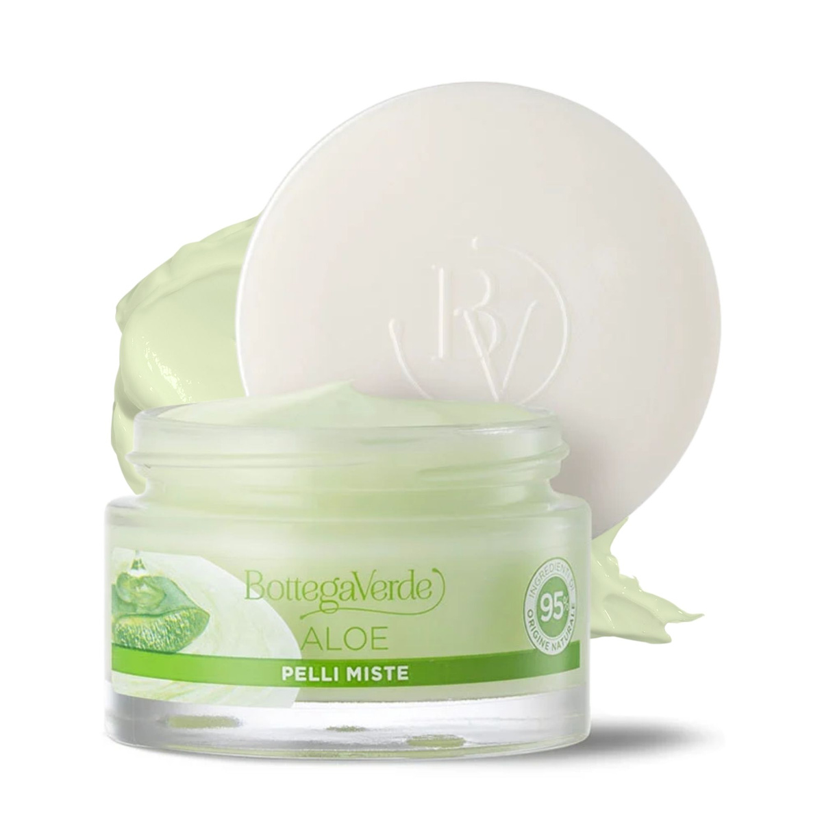 Aloe - 24H face cream gel - moisturising, soothing and mattifying - with 30% organic Aloe* juice (50 ml) - combination skin