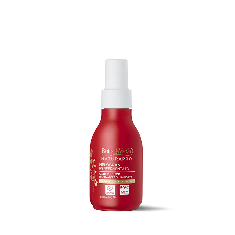 Hyperfermented Pomegranate extract - Brightening Oil - shine reactivator (100 ml) - coloured and treated hair
