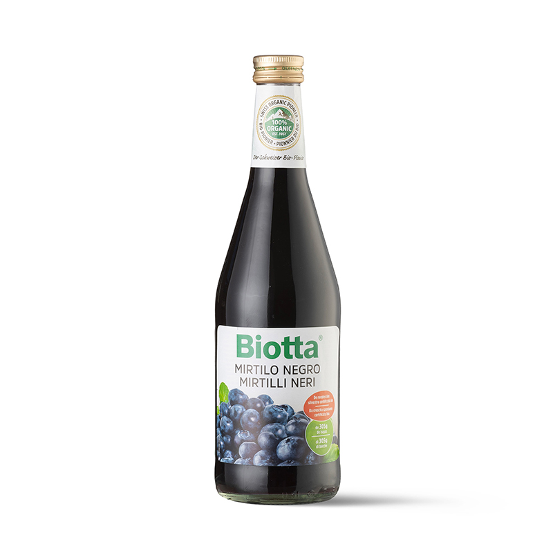 BIOTTA Succo Mirtilli neri BIOTTA Succo Mirtilli neri