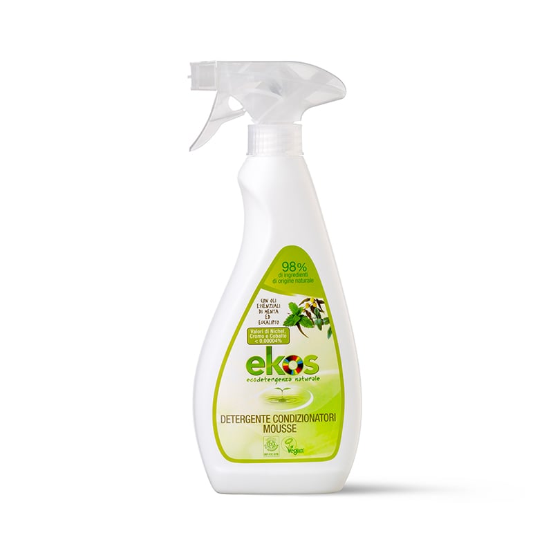 EKOS Mousse detergente condizionatori con olio essenziale di Eucalipto