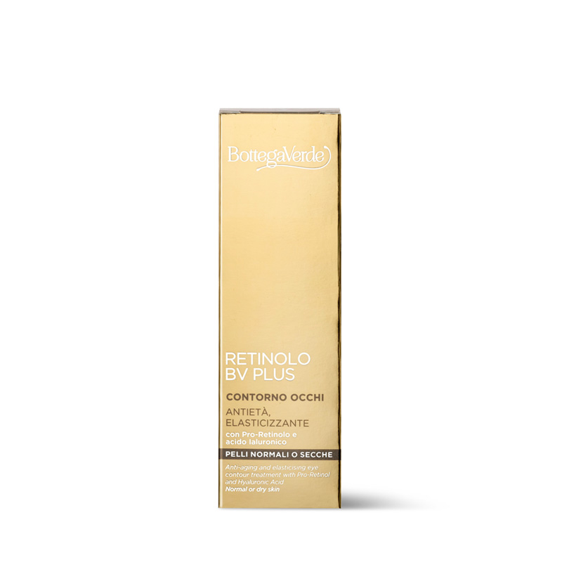 Contorno de ojos - antiedad y elastizante - con Pro-Retinol y ácido Hialurónico (15 ml) - pieles normales o secas