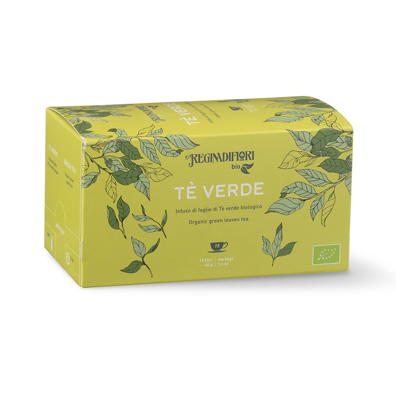 REGINAdiFIORI Infuso di Tè Verde Bio