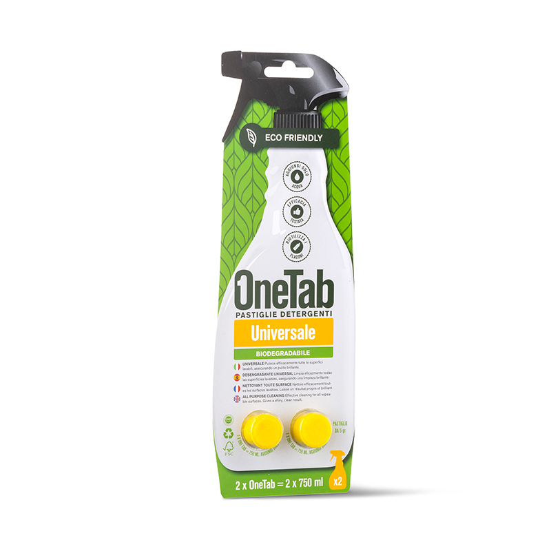 ONE TAB pastiglie detergenti universali biodegradabili