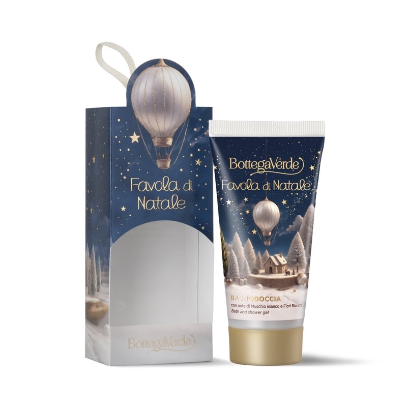 Bath and shower gel with White Musk and White Flower notes (50 ml)