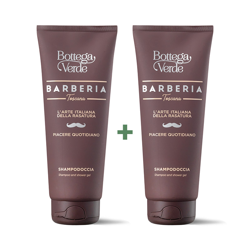 OFFERTA 2 PEZZI Barberia Toscana - Shampodoccia