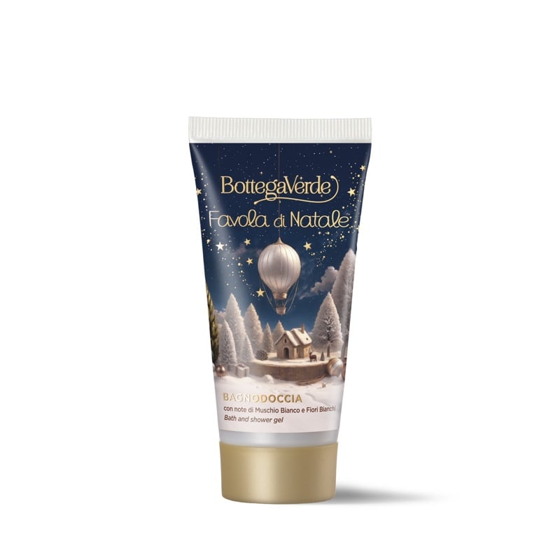 Bath and shower gel with White Musk and White Flower notes (50 ml)
